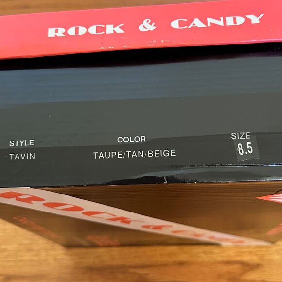 Rock & Candy Tan Boots size 8.5 - Picture 9 of 9
